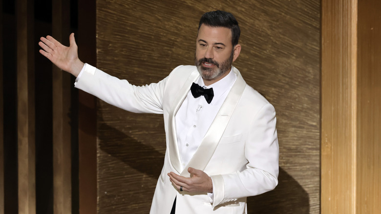 Jimmy Kimmel speaks onstage