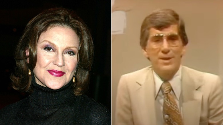 Kelly Bishop circa 2004 & Lee Leonard introducing ESPN in 1979