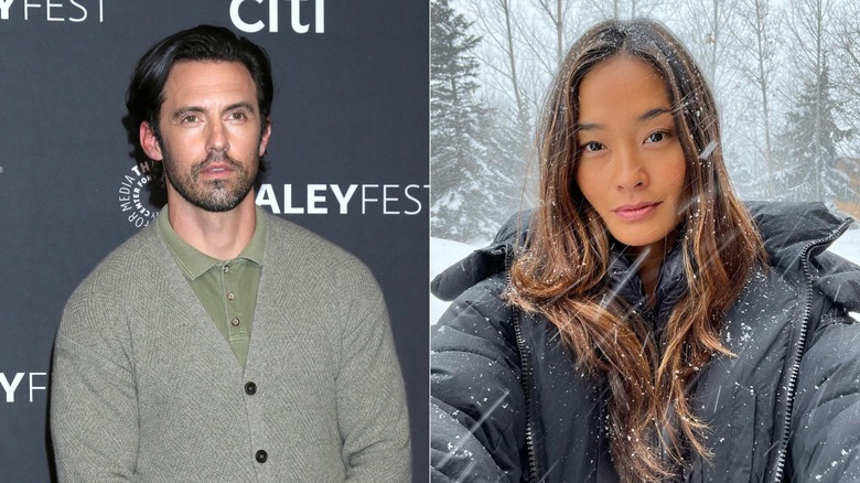 Milo Ventimiglia at PaleyFEST 2022 & Jarah Mariano's snowy Instagram selfie