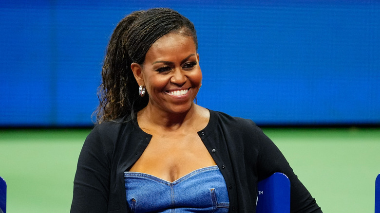 Michelle Obama at the U.S. Open