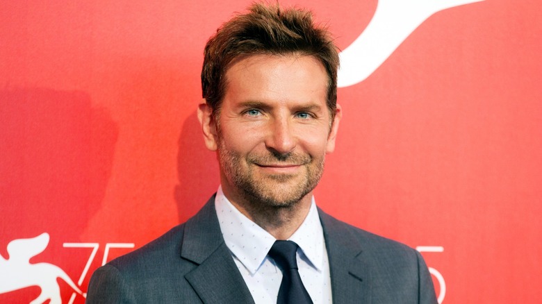 movie star Bradley Cooper smiling