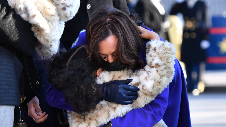 Kamala Harris with her great-niece