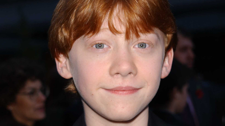 Harry Potter star Rupert Grint at an event 