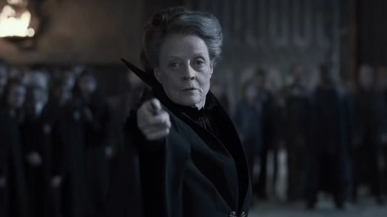 Maggie Smith as Minerva McGonagall in Harry Potter