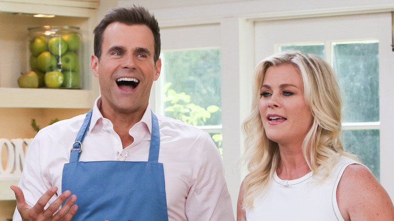 Mathison and Sweeney in the Hallmark Studio 