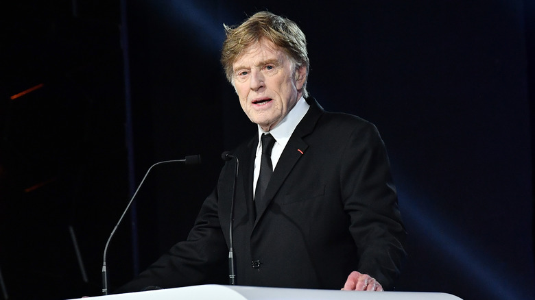 Robert Redford attending his tribute at the 18th Marrakech International Film Festival