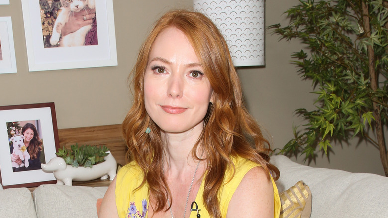 Alicia Witt smiling