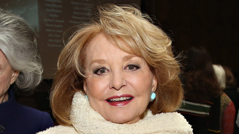 Barbara Walters smiling 