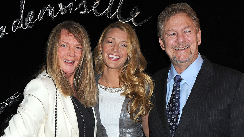 Ernie and Elaine Lively with Blake Lively