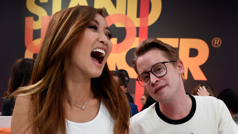  Macaulay Culkin and Brenda Song