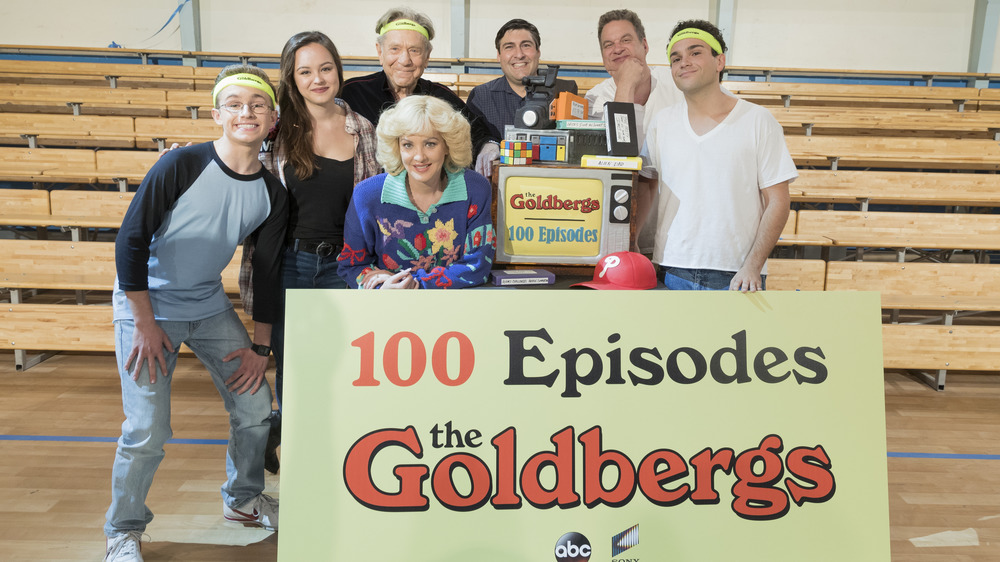 George Segan and Goldbergs cast