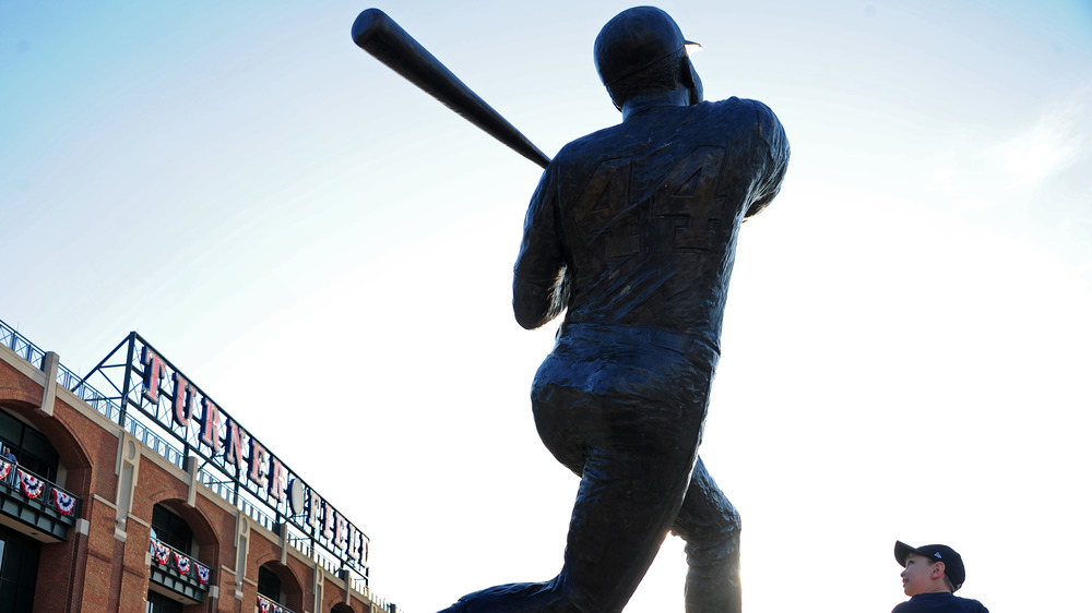 Hank Aaron statue Turner Field