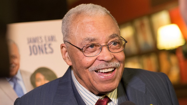 James Earl Jones smiling