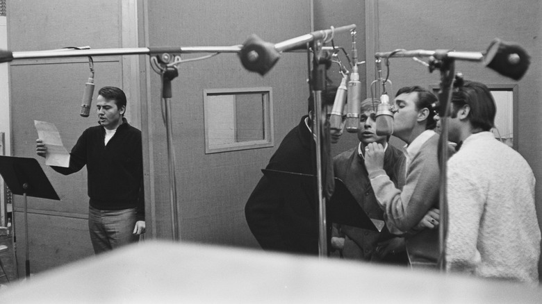 Jay Black recording in the 1960s with the band