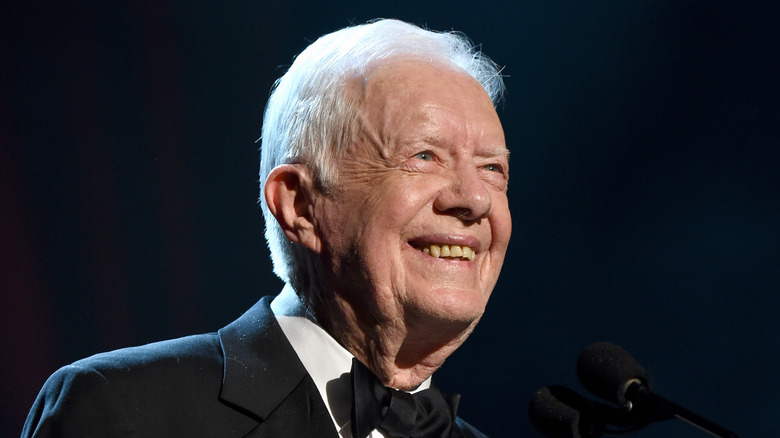 Jimmy Carter smiling