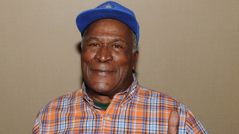 John Amos giving thumbs up