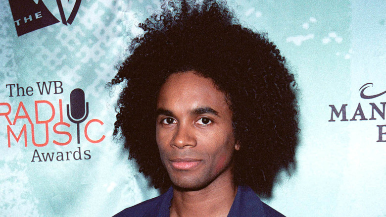 Milli Vanilli's Fab Morvan on a red carpet