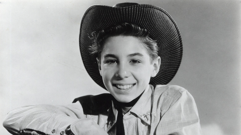 Johnny Crawford as a child actor in his role in "The Rifleman"