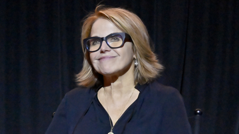 Katie Couric speaks onstage