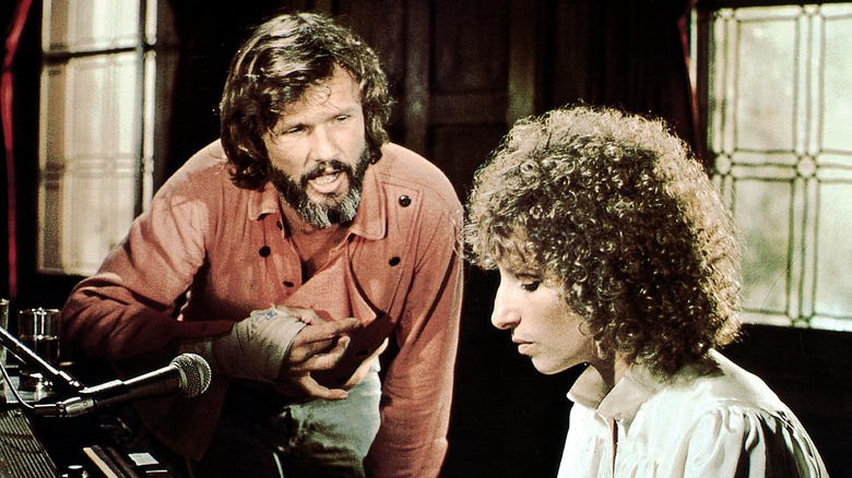 Kris Kristofferson and Barbra Streisand in A Star is Born