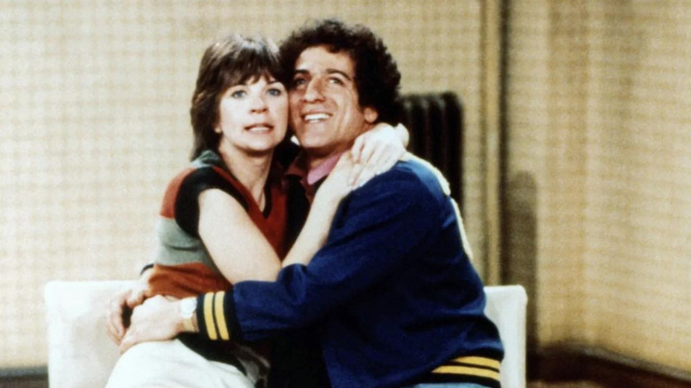 Cindy Williams as shirley and Eddie Mekka as carmine in laverne and shirley