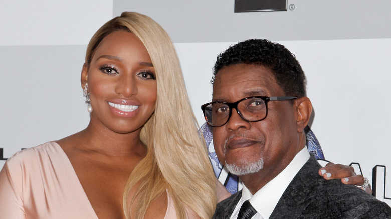 Gregg and NeNe Leakes at event