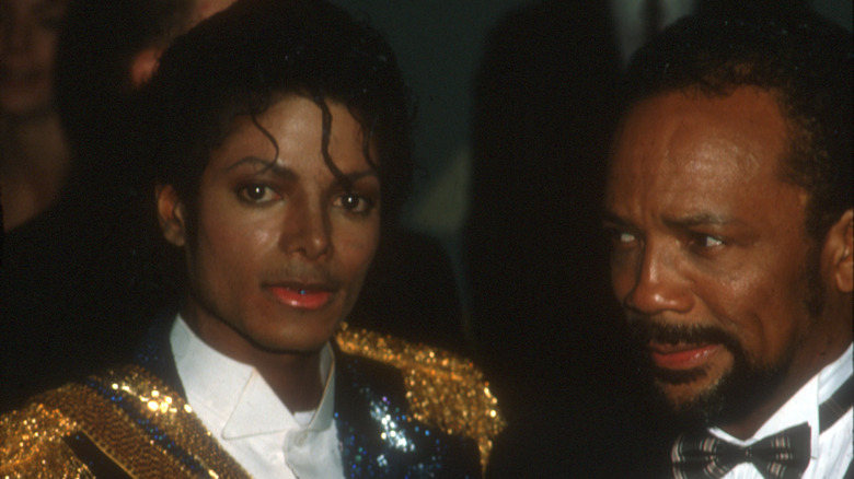 Quincy Jones and Michael Jackson