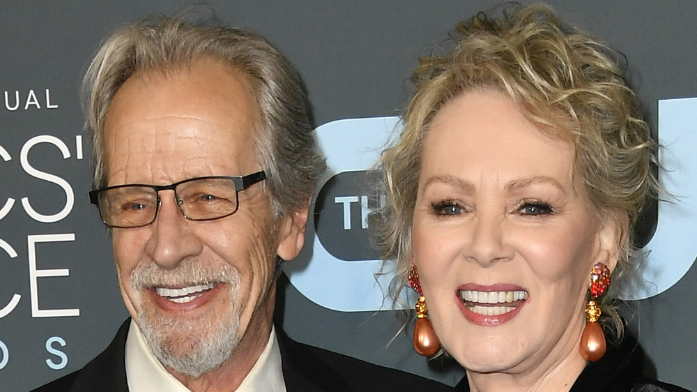 Richard Gilliland and wife Jean Smart smile on the red carpet together