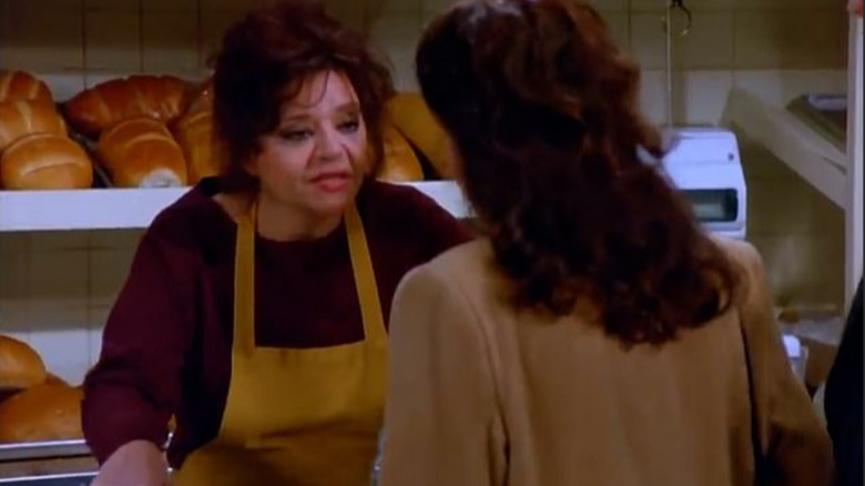 Julia Louise Dreyfus and Kathryn Kates in Seinfeld