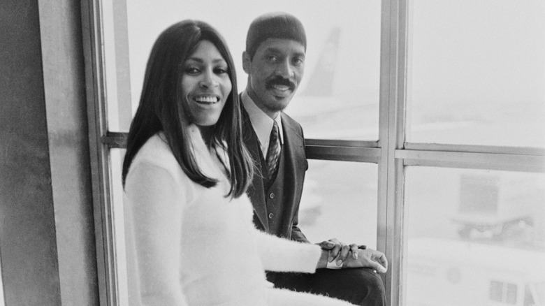 Ike and Tina Turner smiling