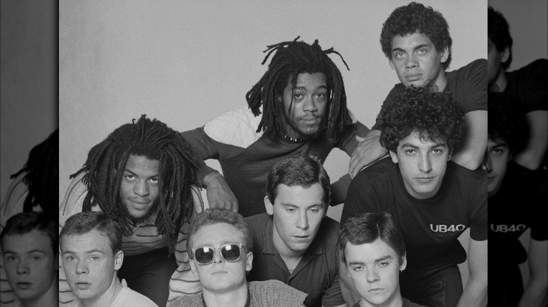 UB40 portrait in 1983 