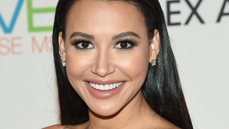 Naya Rivera smiling on red carpet