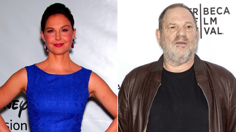 Ashley Judd and Harvey Weinstein