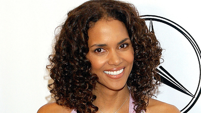 Halle Berry smiling