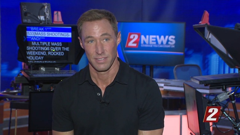 KTVN's Kyle Lowder grinning