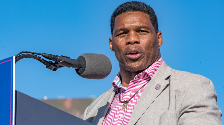 Herschel Walker speaking 