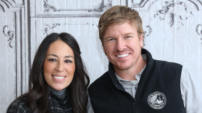 Chip and Joanna Gaines smiling