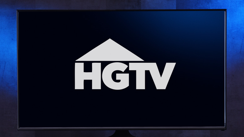 HGTV logo on television