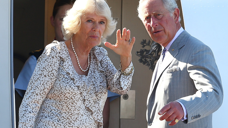 Charles wears signet ring