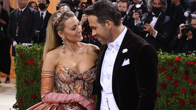 Blake Lively and Ryan Reynolds at the Met Gala