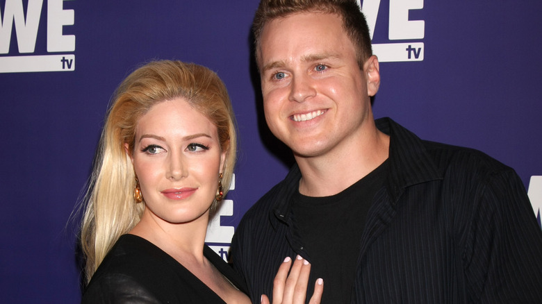 Heidi Montag and Spencer Pratt smiling 