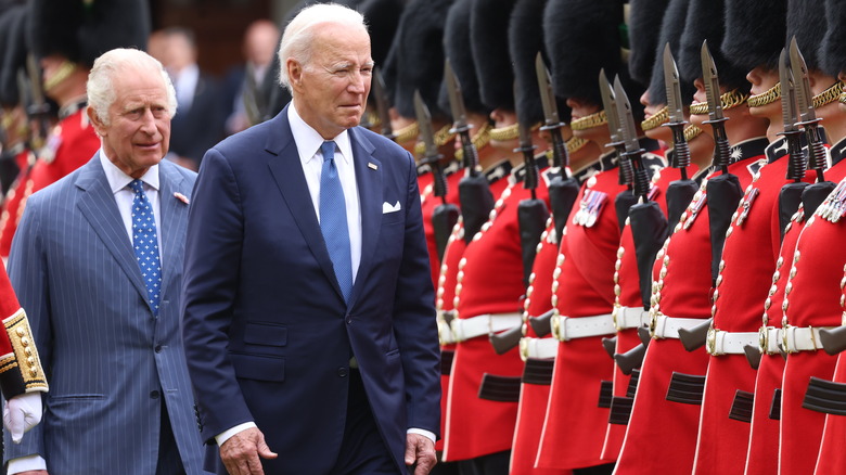 King Charles and President Biden 