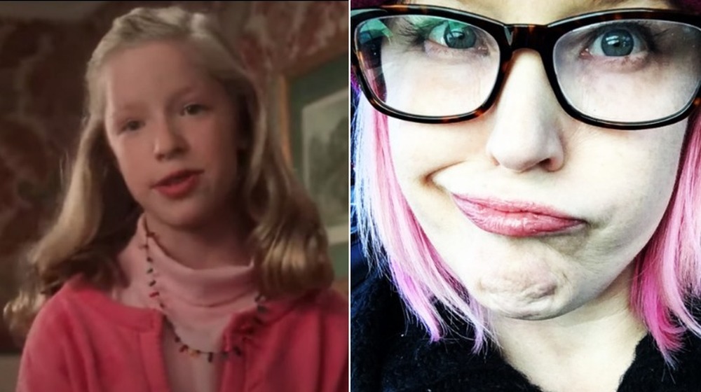 Angela Goethals in Home Alone; Angela Goethals in a selfie