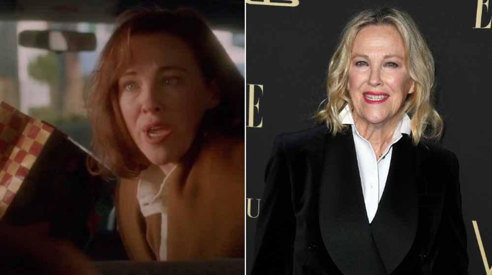 Catherine O'Hara in Home Alone; Catherine O'Hara at an Elle event in 2019