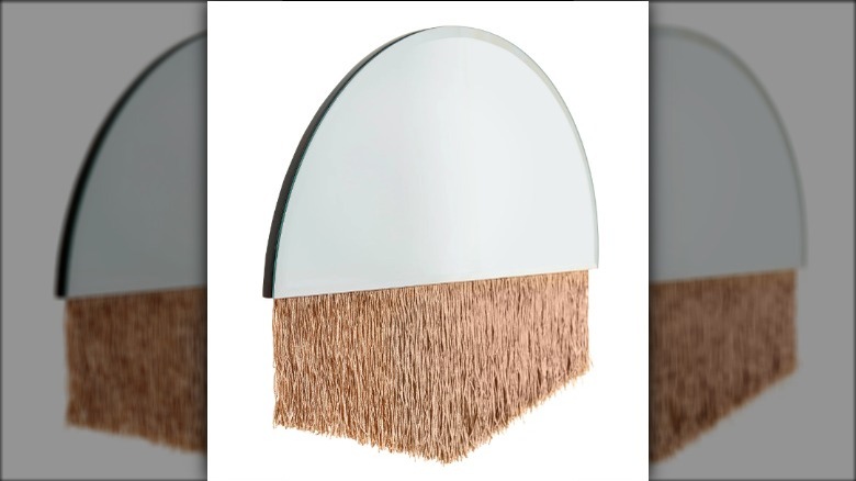 Drew Barrymore Flower Home fringe mirror