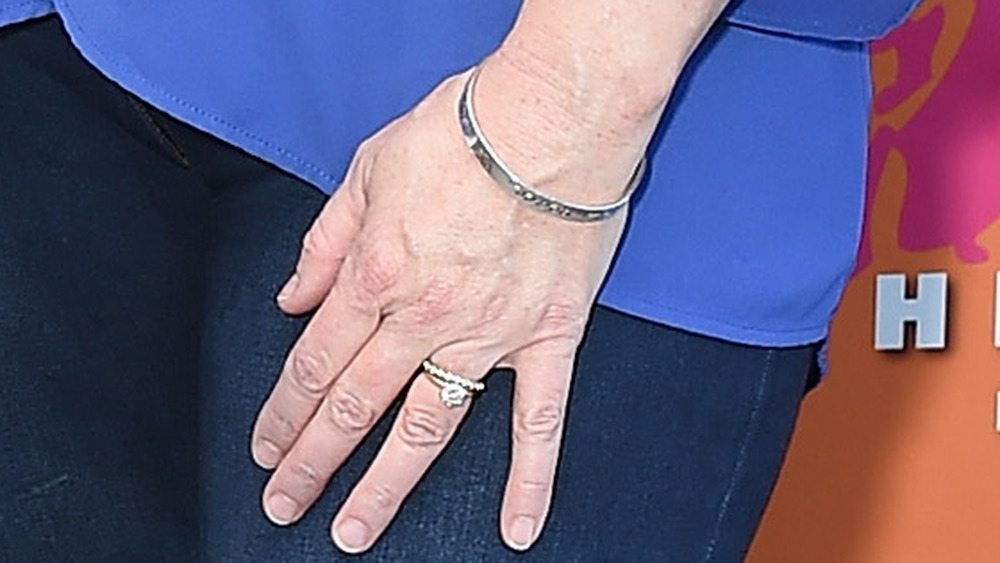 Ree Drummond's silver bracelet