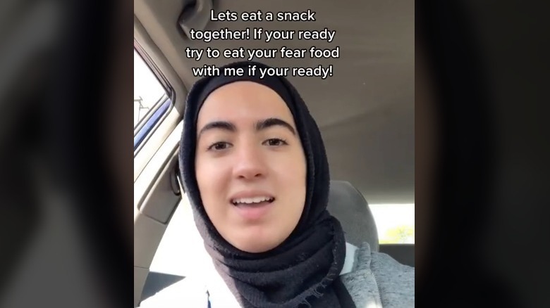 Sara Sadok on Tik Tok's Let's Eat Together 