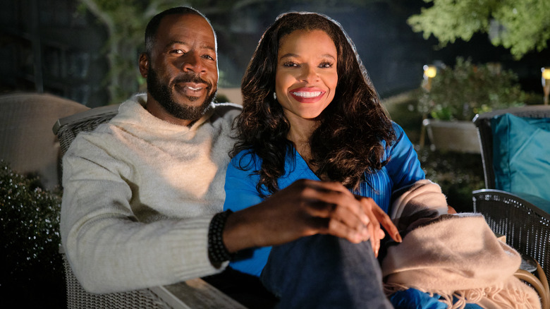 Keesha Sharp and Demetrius Grosse