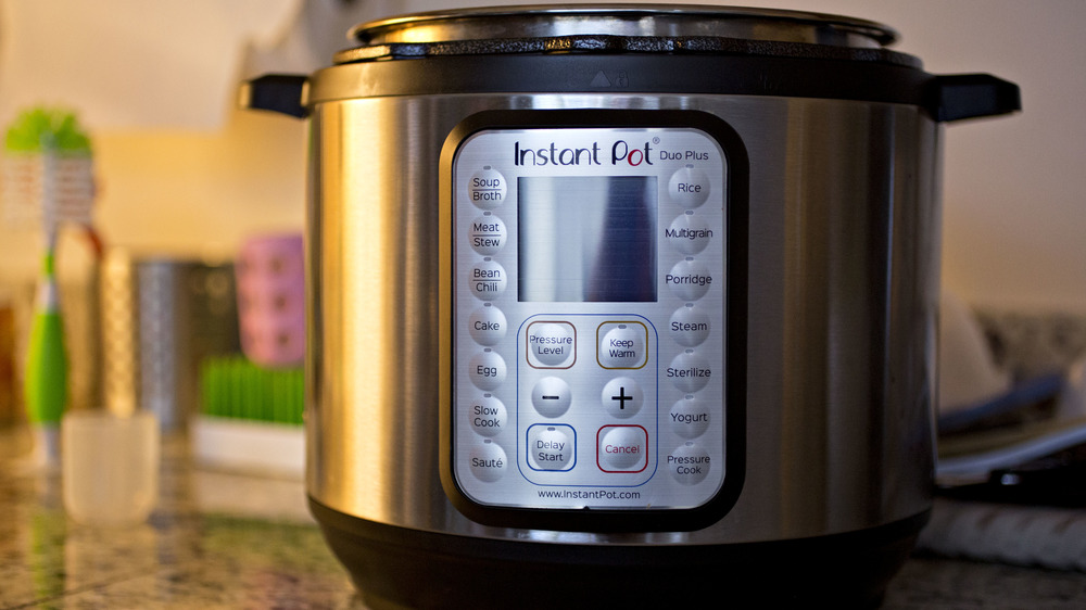 Instant Pot on kitchen counter