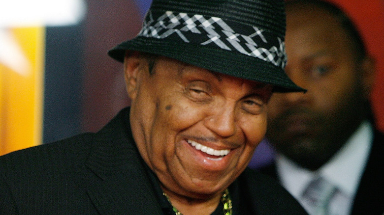 Joe Jackson smiling